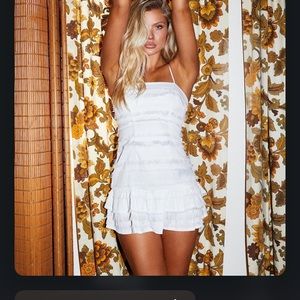 Princess Polly Molina Mini Dress White